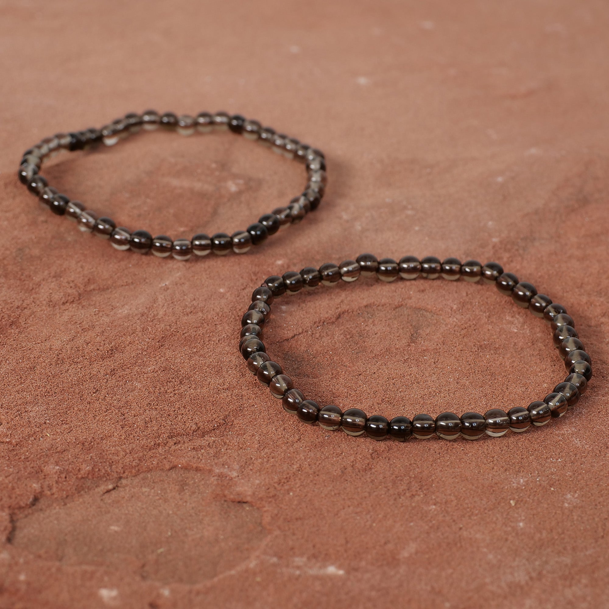 Smoky Quartz Bracelet Jewelry: Bracelet Milk and Honey 4mm