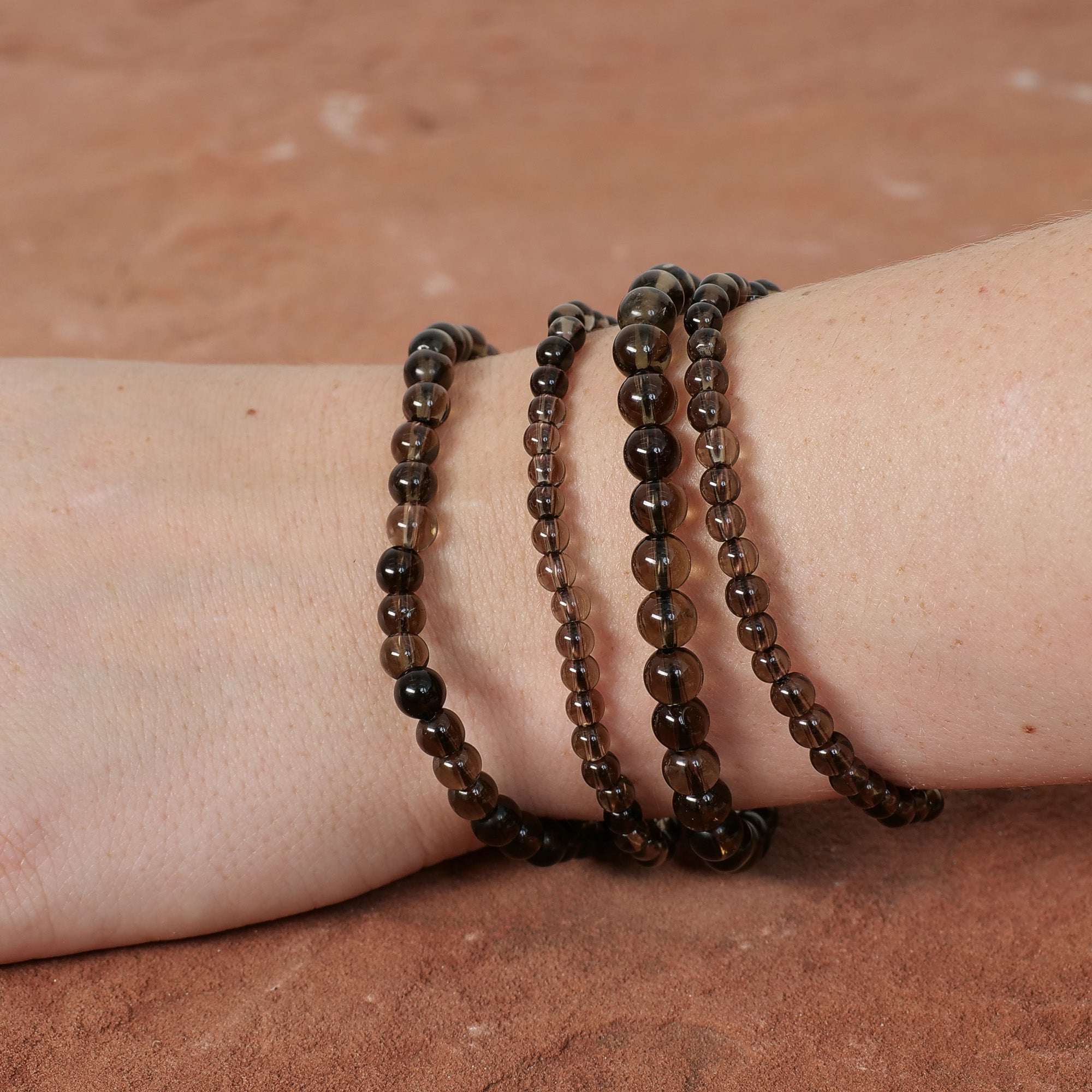 Smoky Quartz Bracelet Jewelry: Bracelet Milk and Honey
