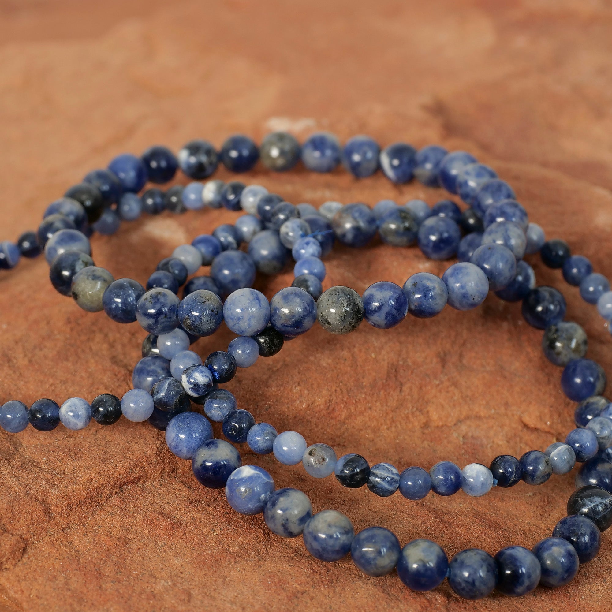 Sodalite Bracelet Jewelry: Bracelet Milk and Honey