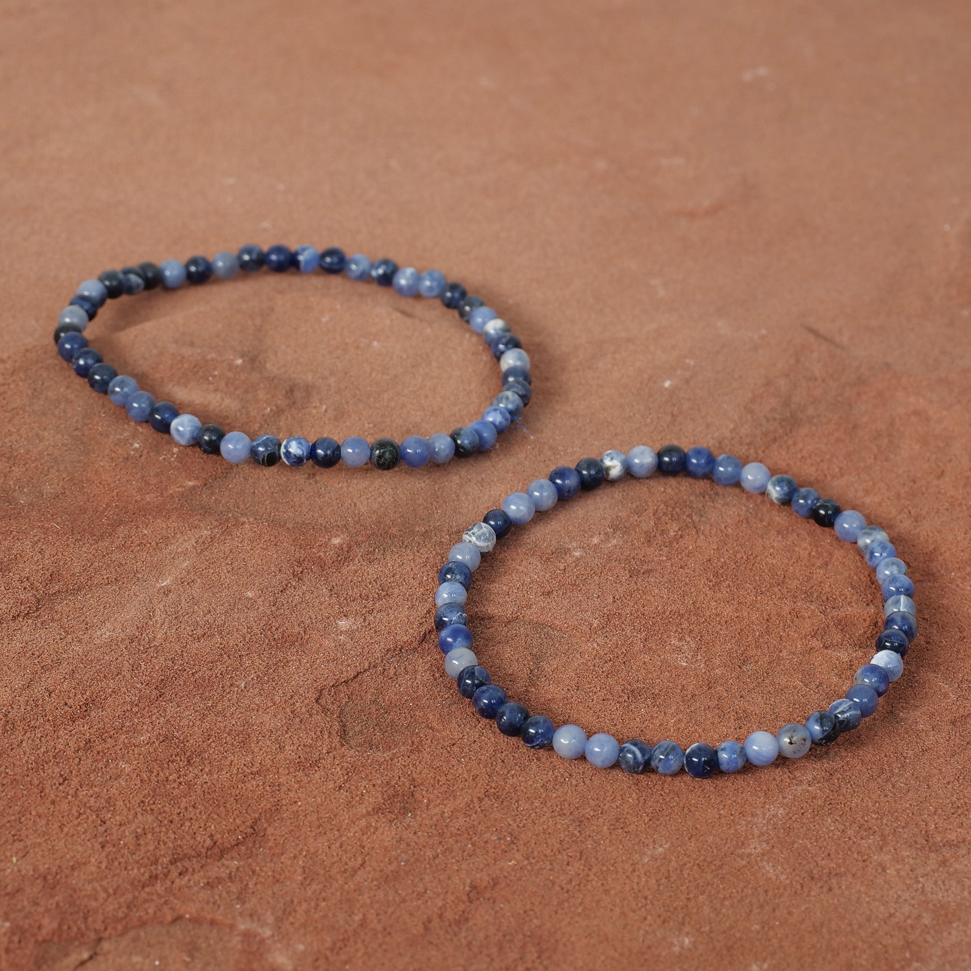 Sodalite Bracelet Jewelry: Bracelet Milk and Honey 4mm