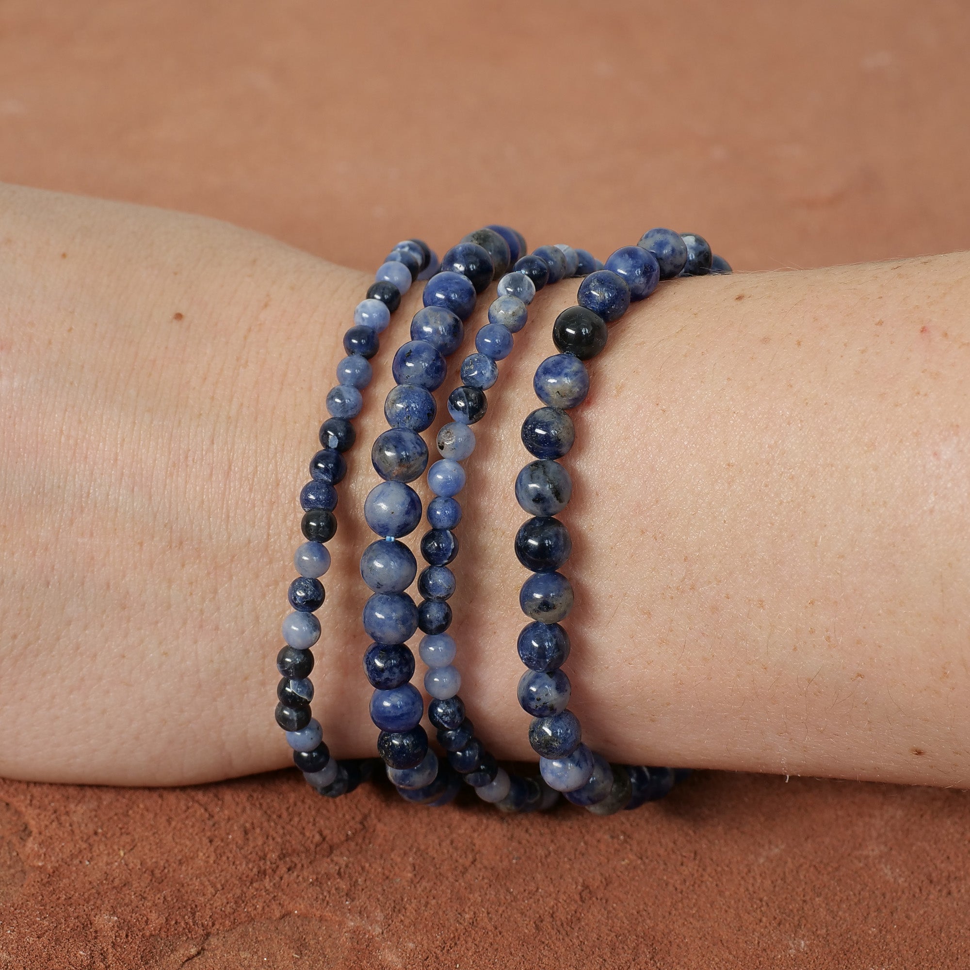Sodalite Bracelet Jewelry: Bracelet Milk and Honey