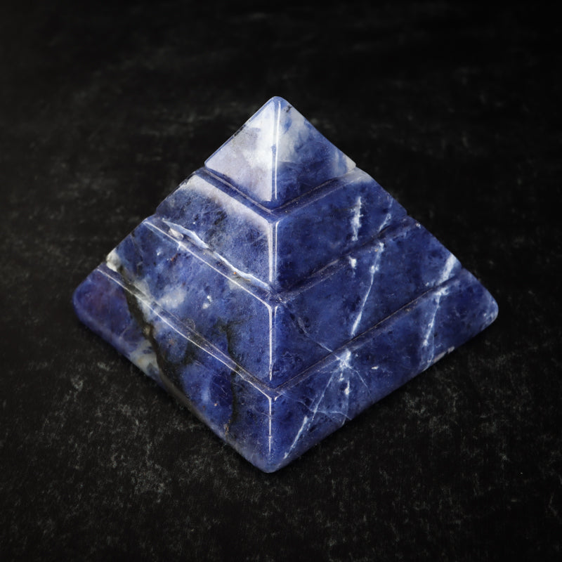 Sodalite Pyramid Crystal Pyramid Crystal Magic 