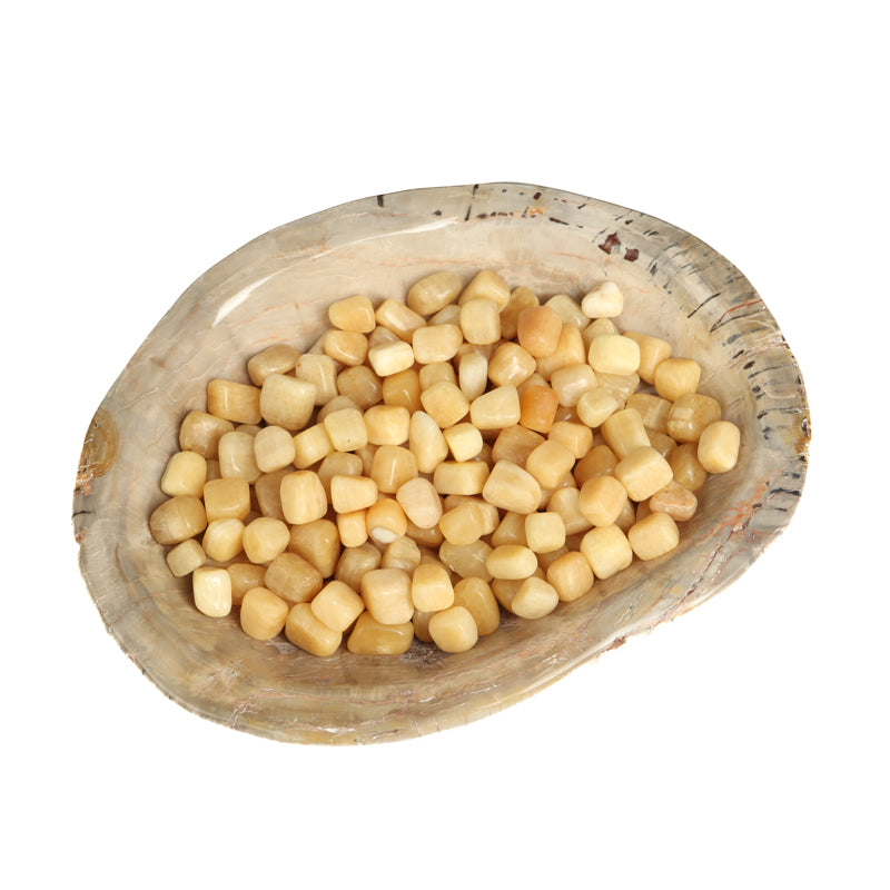 Yellow Aragonite Tumbled Crystal Tumbled Crystal Magic