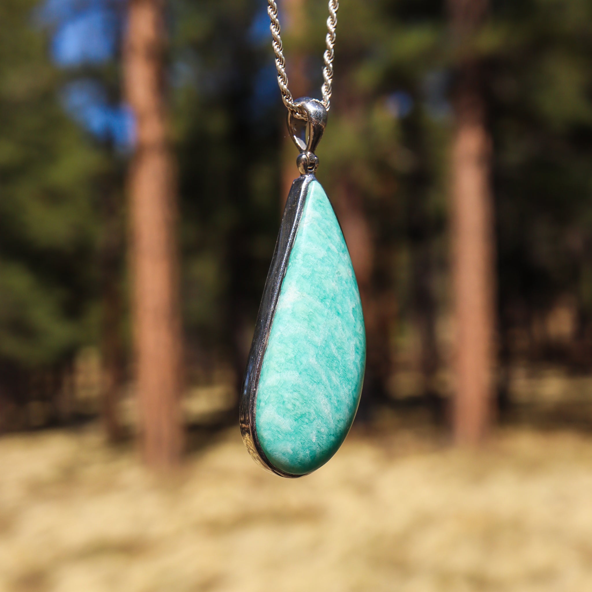 Amazonite Pendant