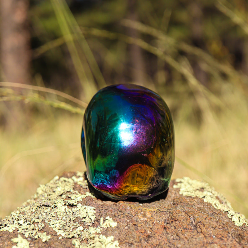 Aura Obsidian Skull