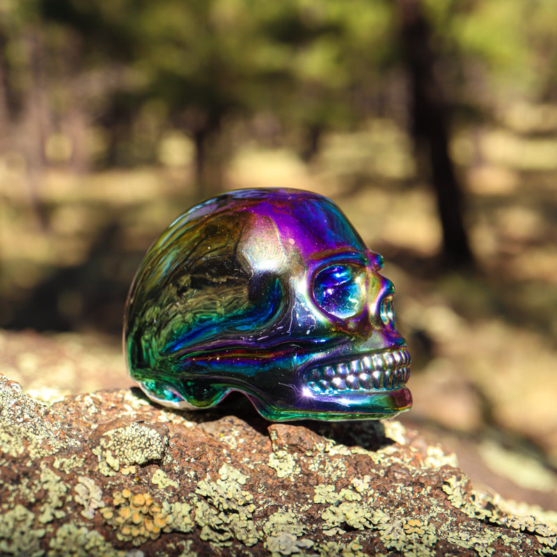 Aura Obsidian Skull