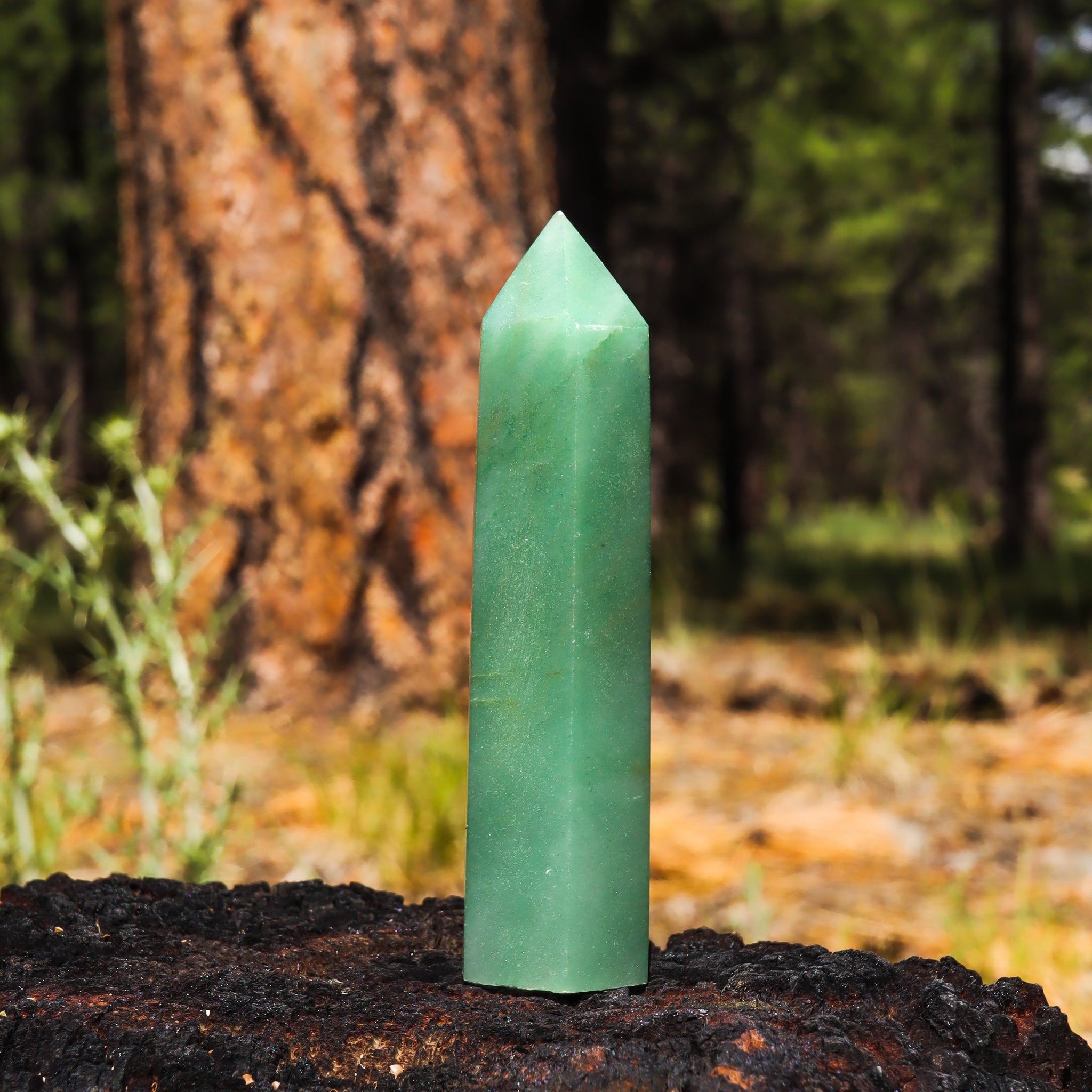 Green Aventurine Point