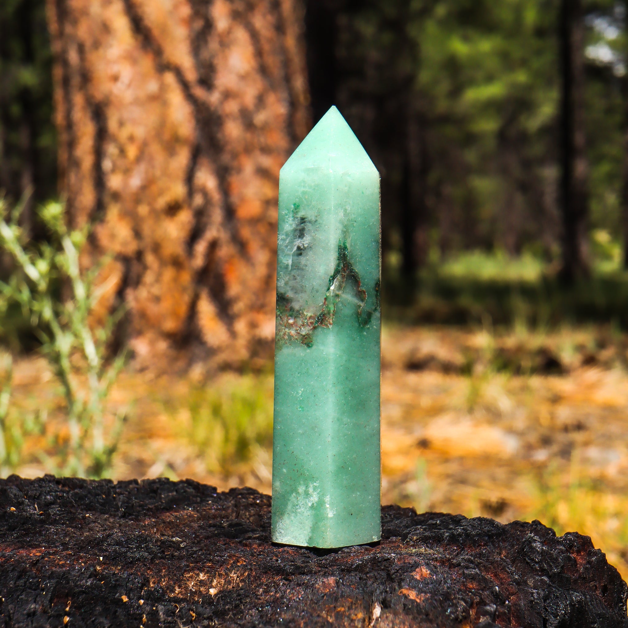 Green Aventurine Point