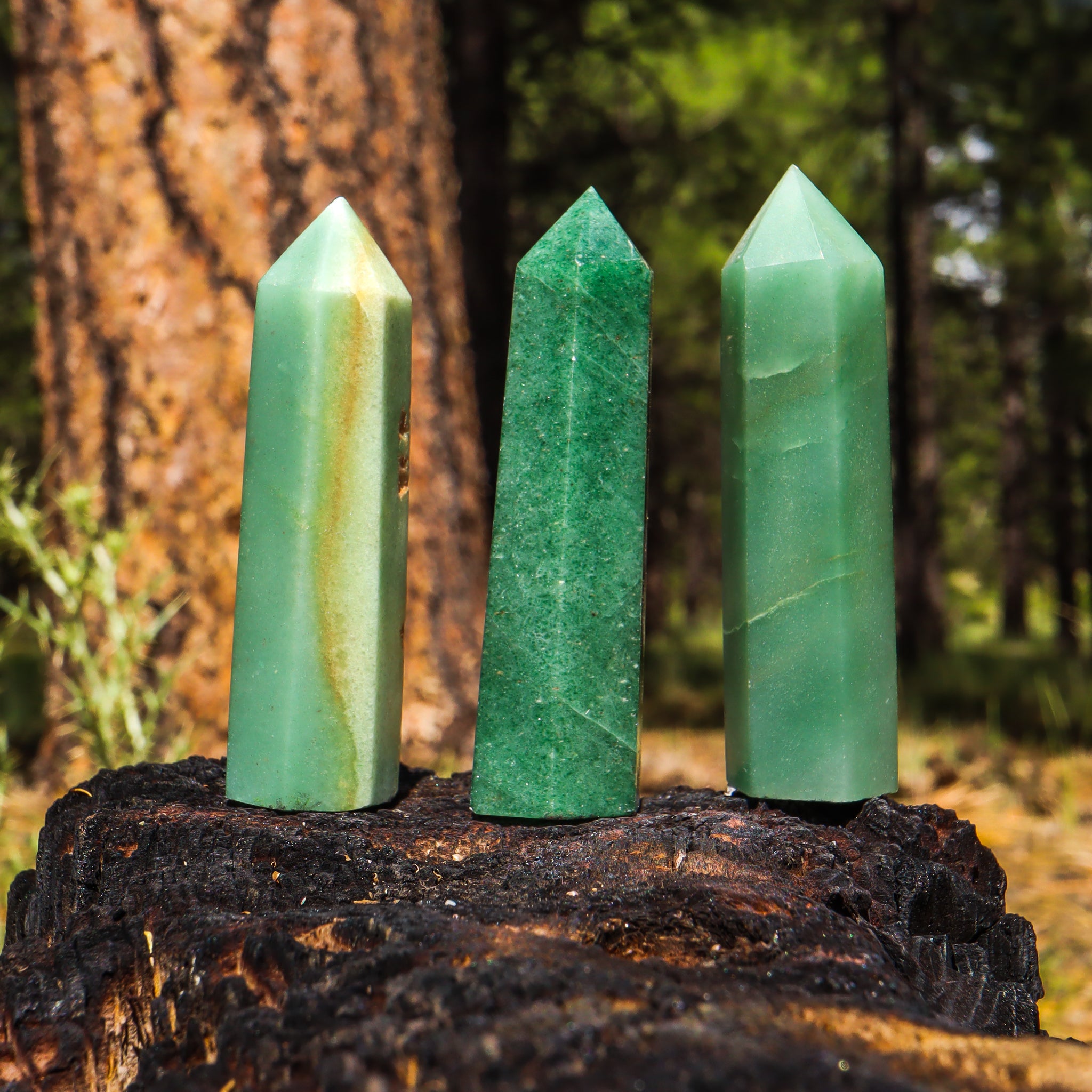 Green Aventurine Point
