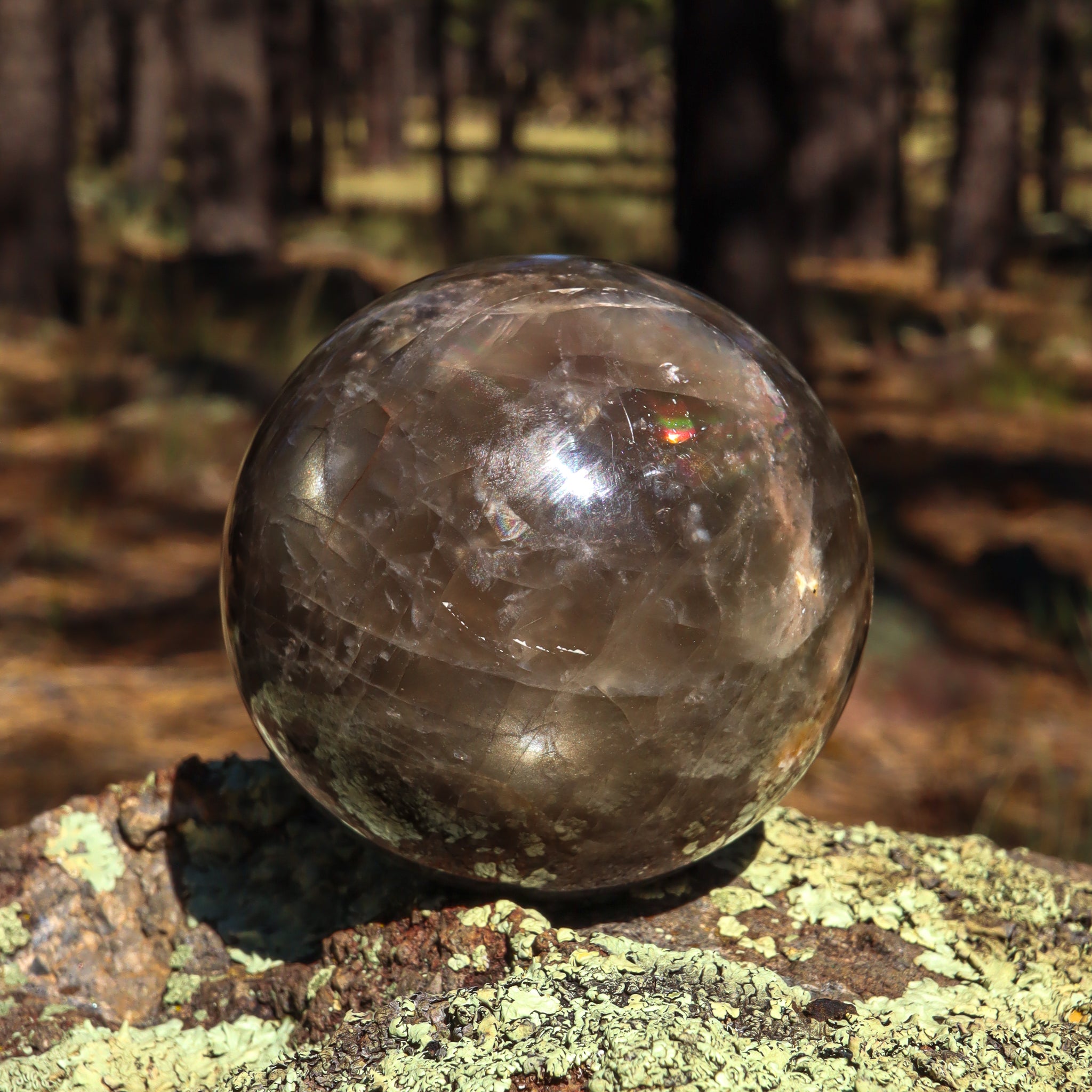 Black Moonstone Sphere