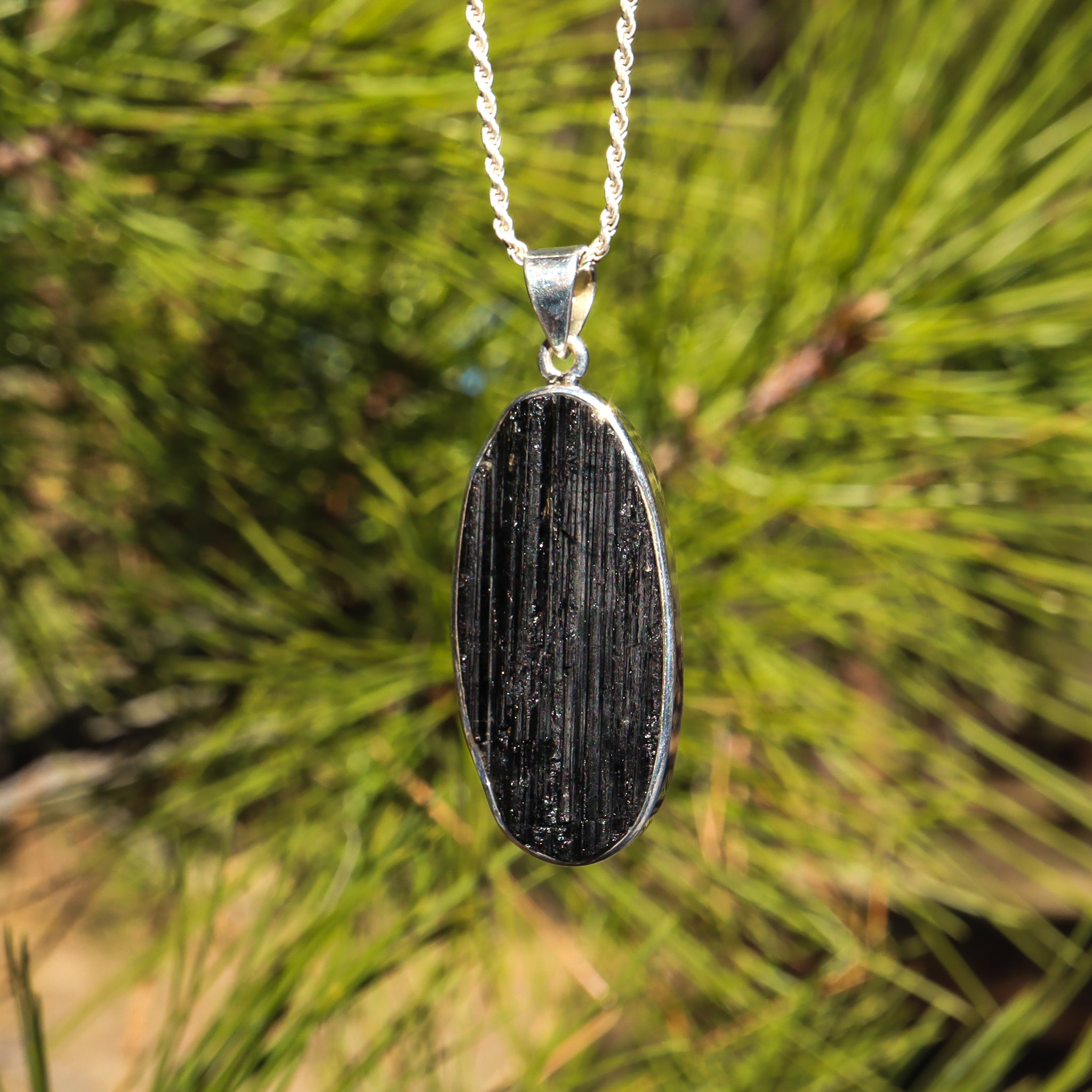 Black Tourmaline Pendant