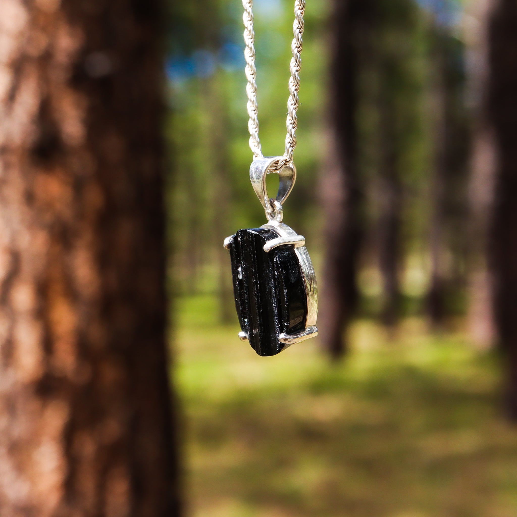 Black Tourmaline Pendant