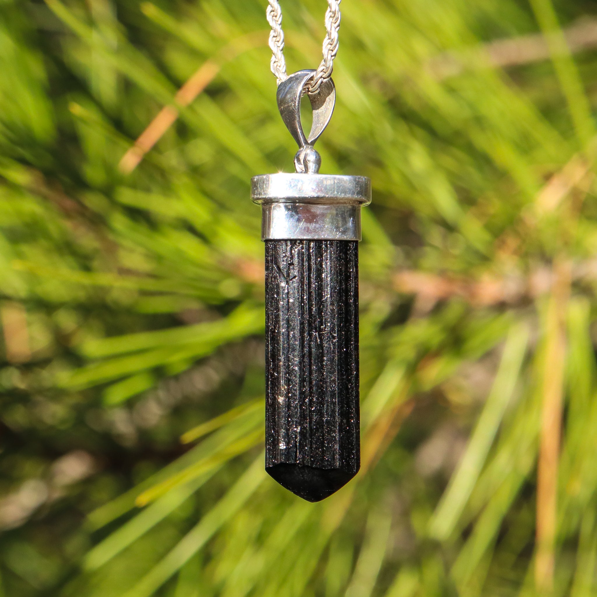 Black Tourmaline Pendant