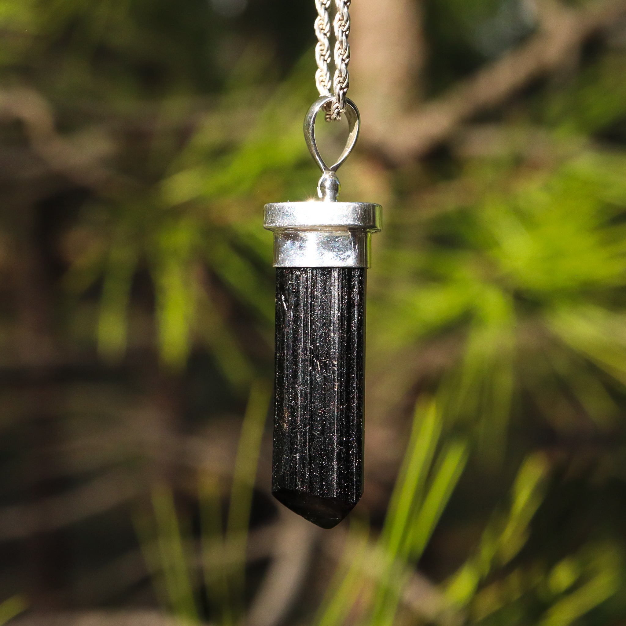 Black Tourmaline Pendant