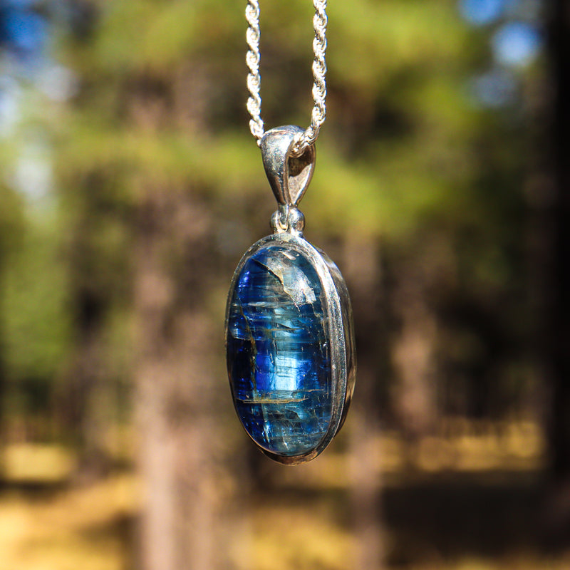 Blue Kyanite Pendant