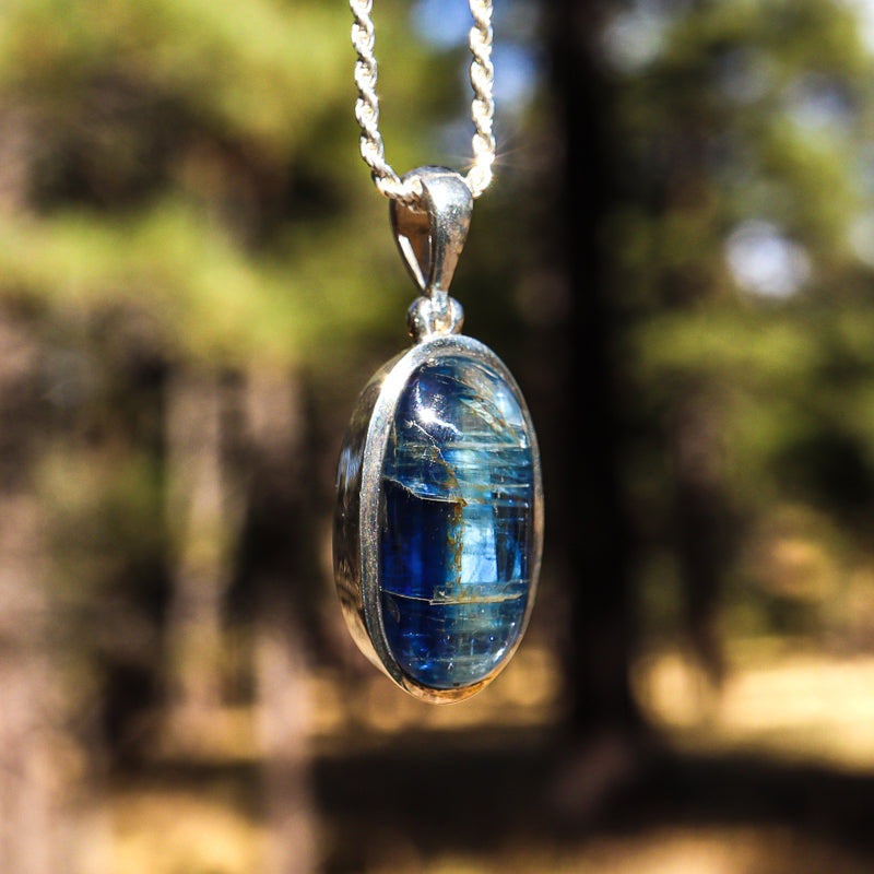 Blue Kyanite Pendant