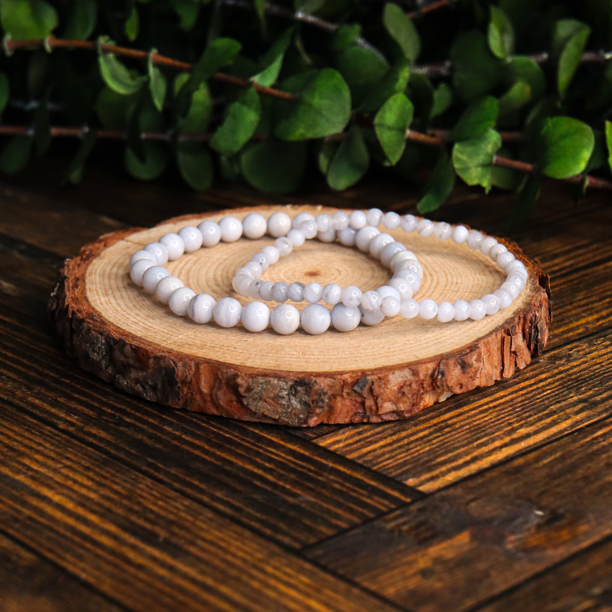 Blue Lace Agate Bracelet