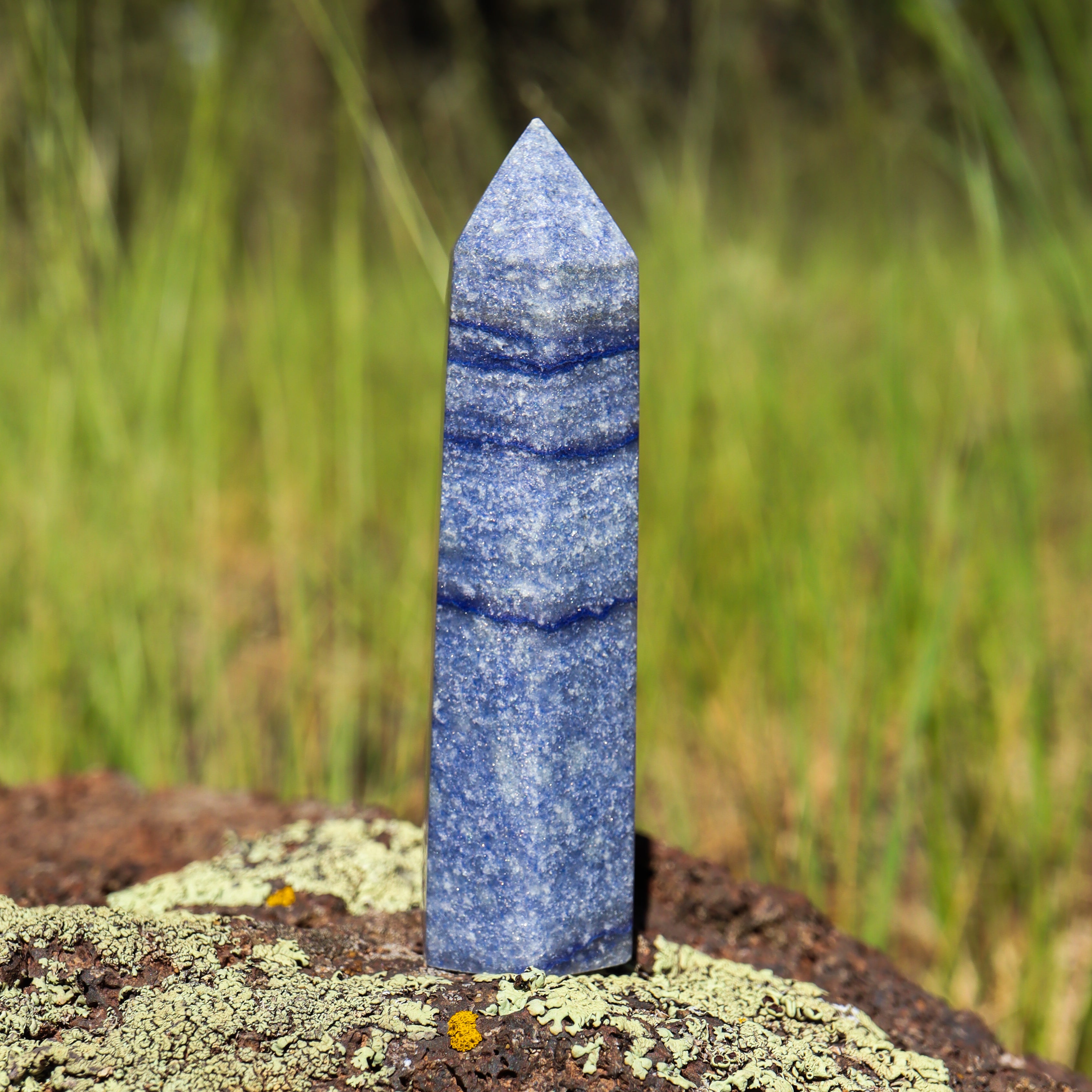 Blue Quartz Point