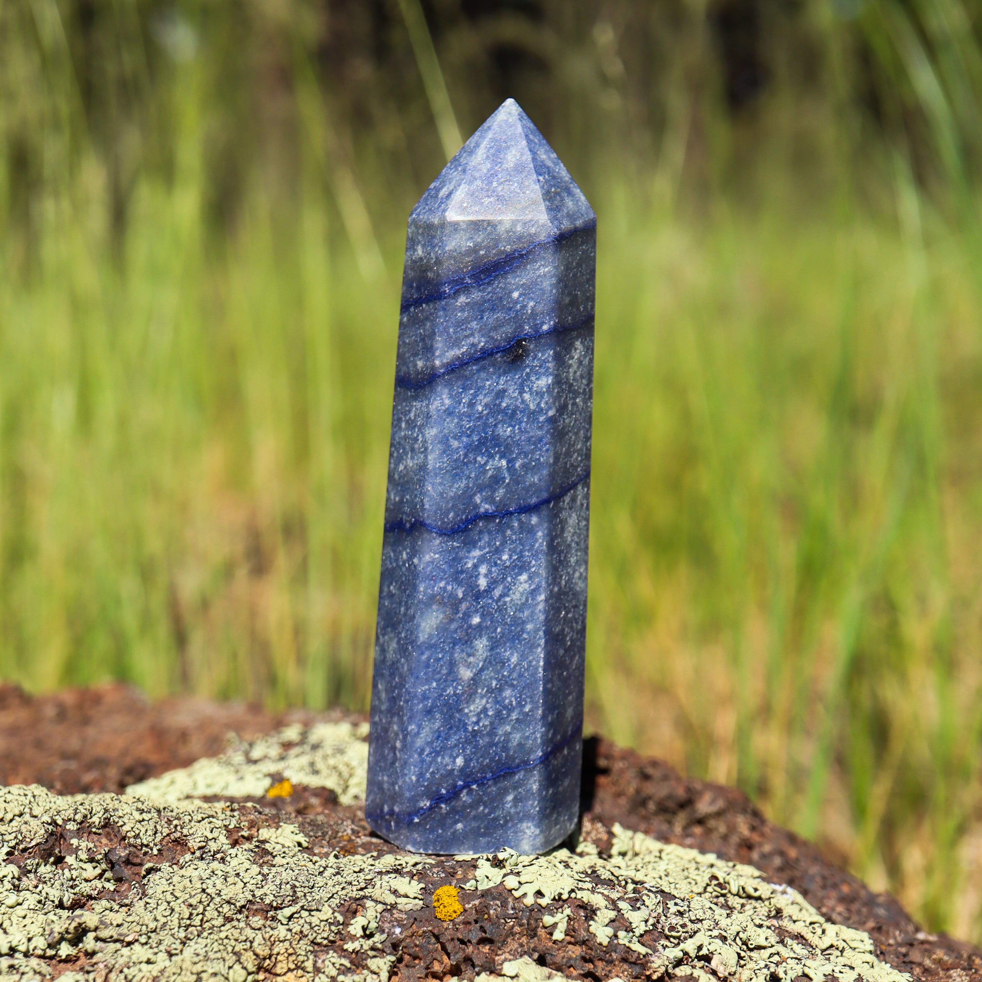 Blue Quartz Point