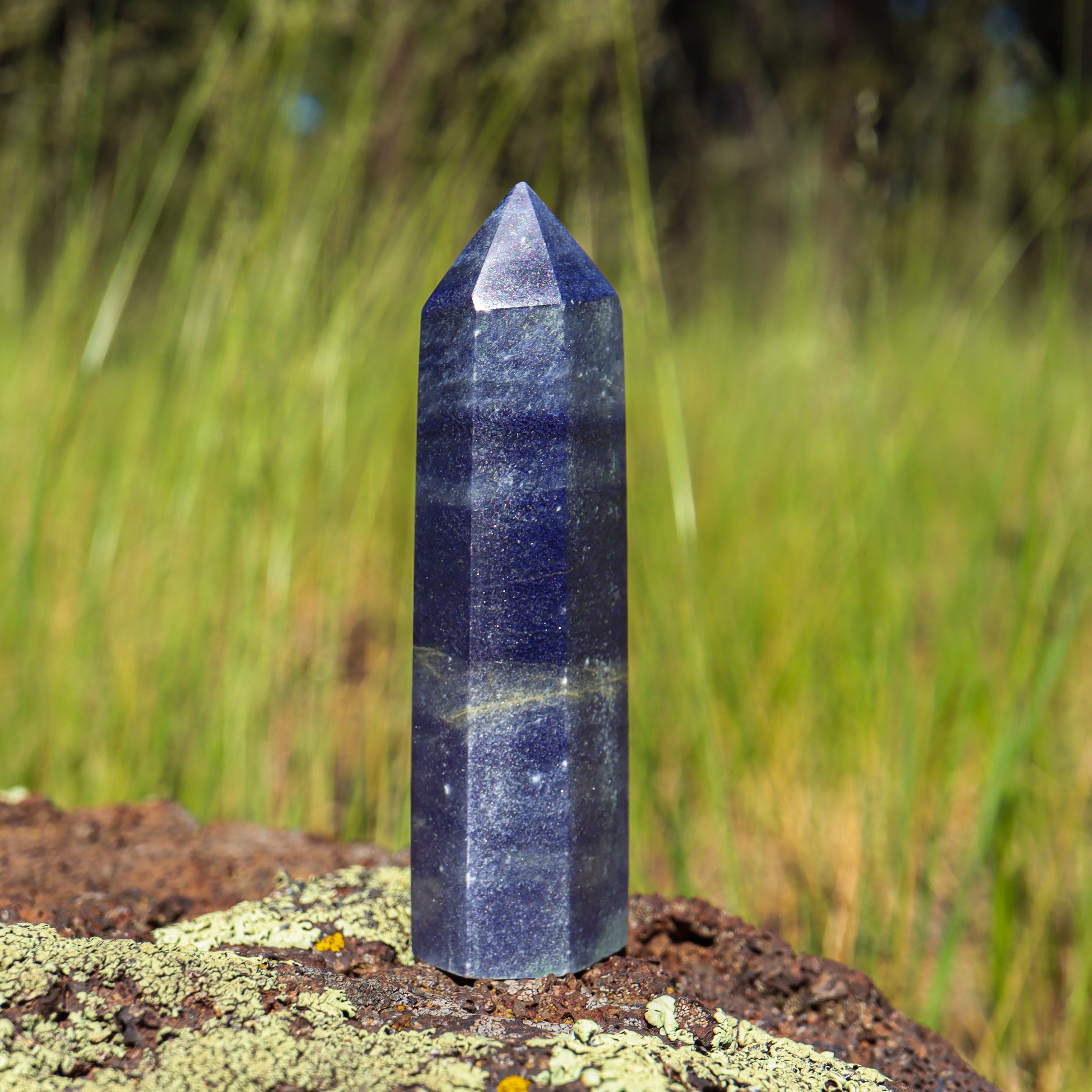 Blue Quartz Point