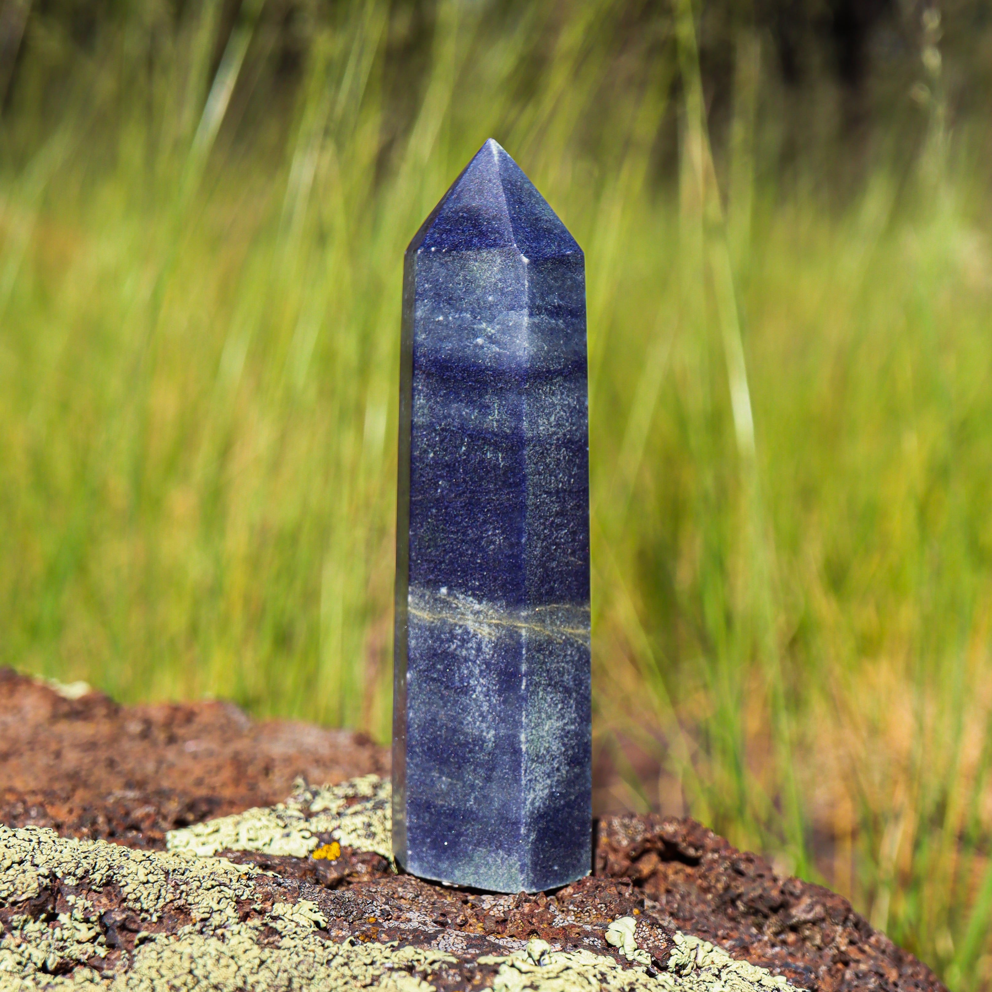 Blue Quartz Point