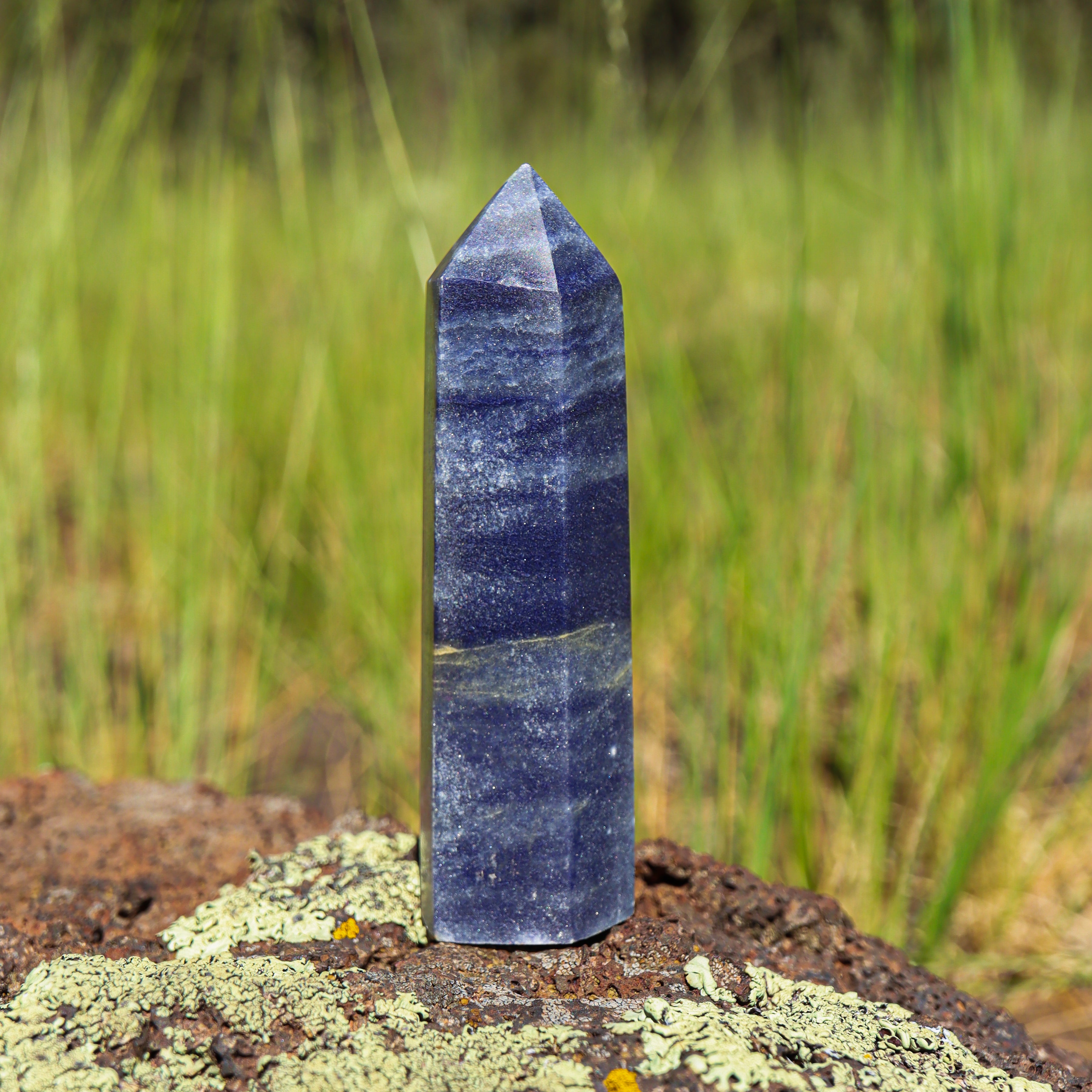 Blue Quartz Point