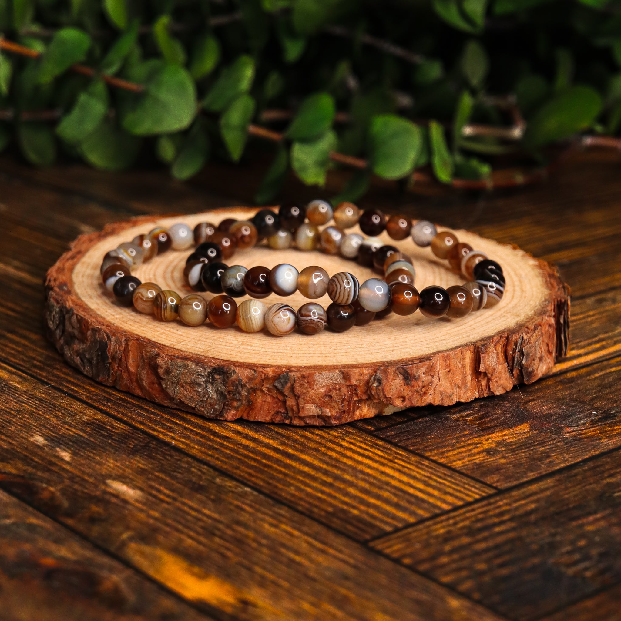 Brown Agate Bracelet