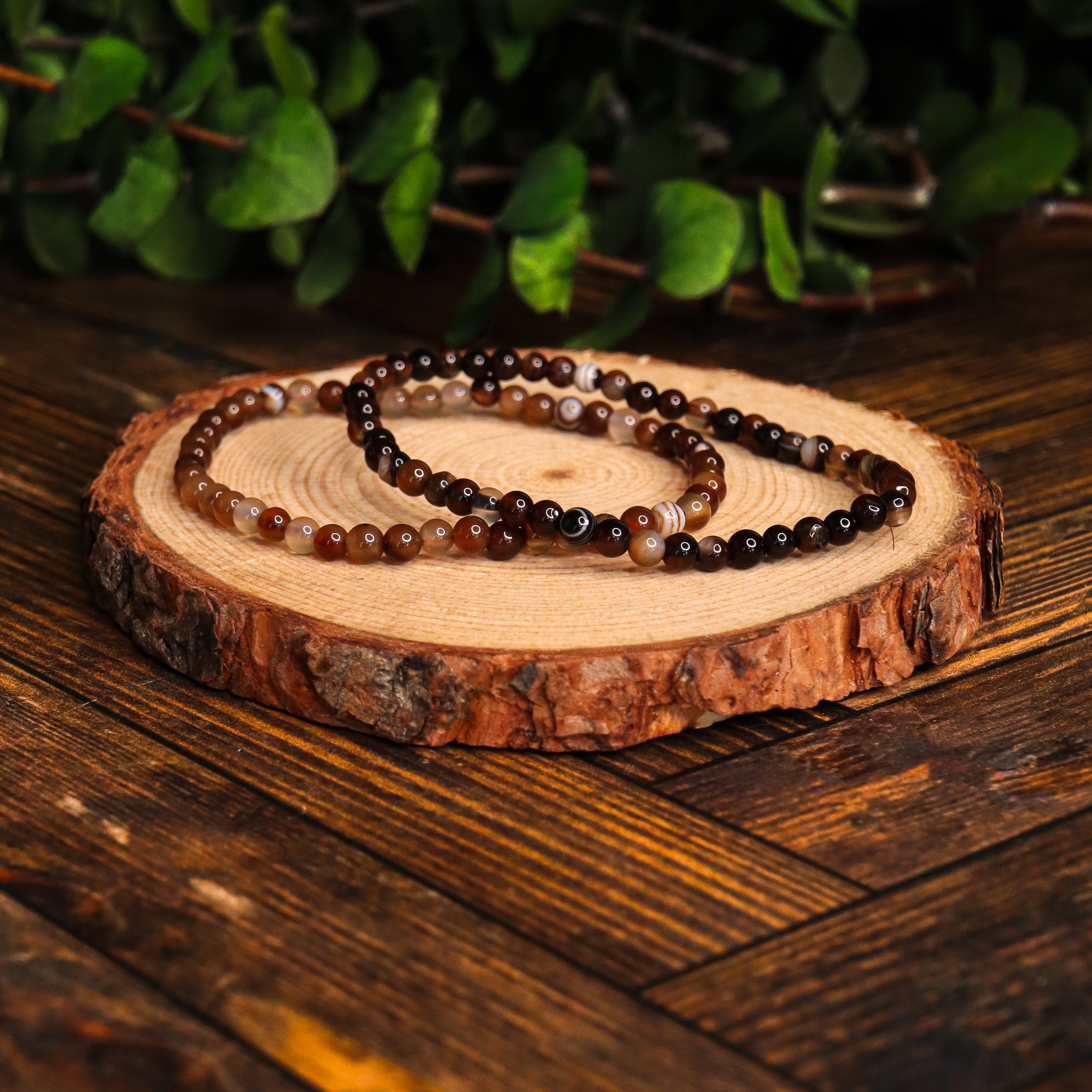 Brown Agate Bracelet