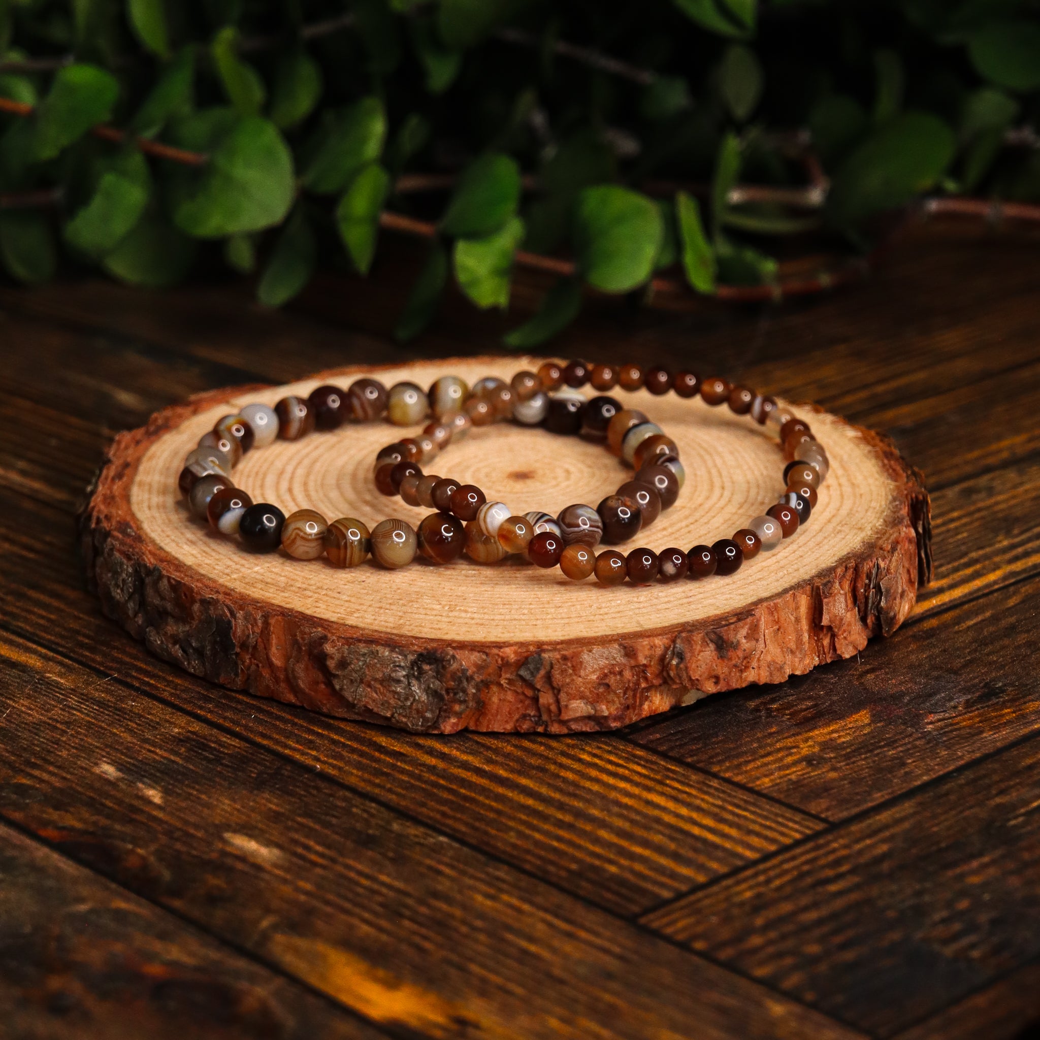 Brown Agate Bracelet