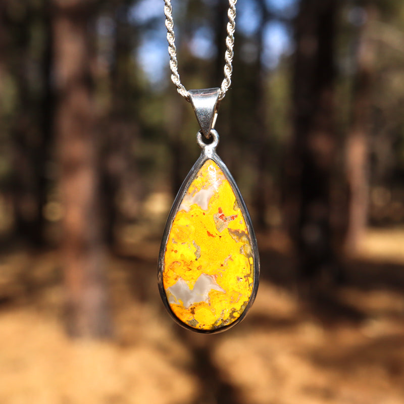 Bumblebee Jasper Pendant