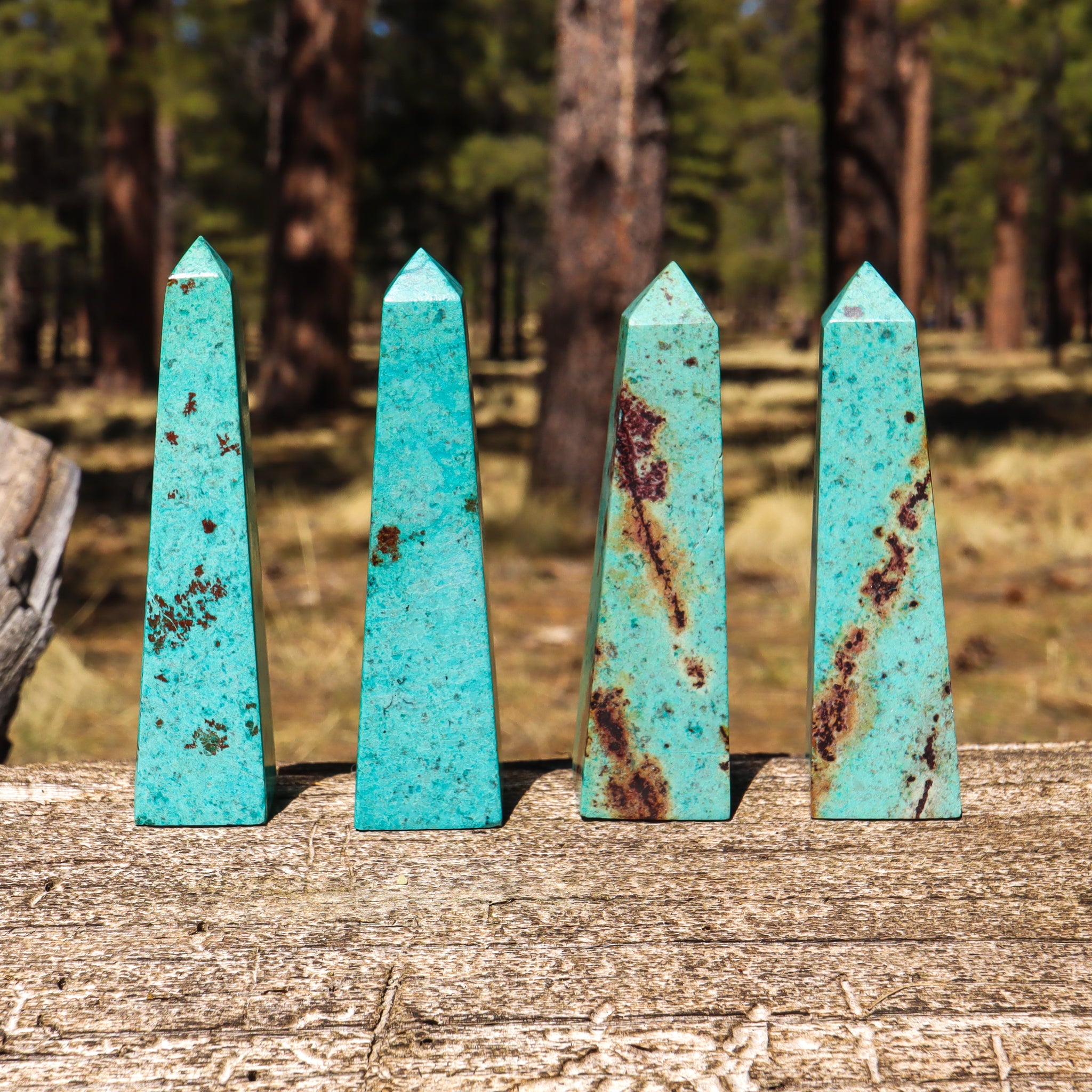Chrysocolla Obelisk