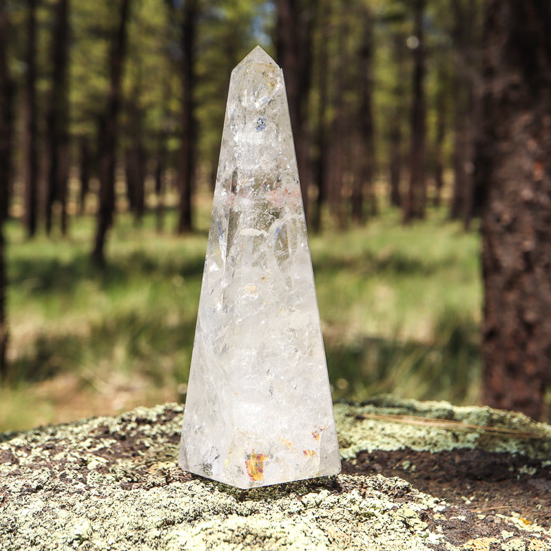 Clear Quartz Obelisk