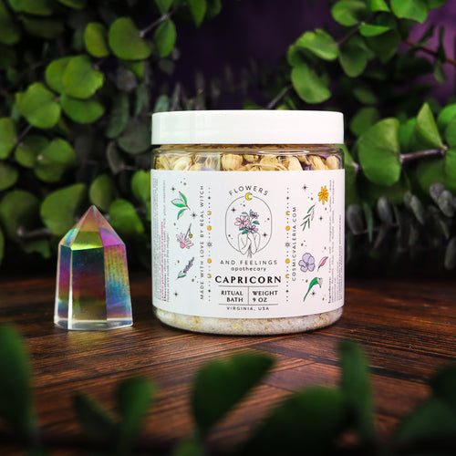 Capricorn Ritual Bath by Flowers & Feelings