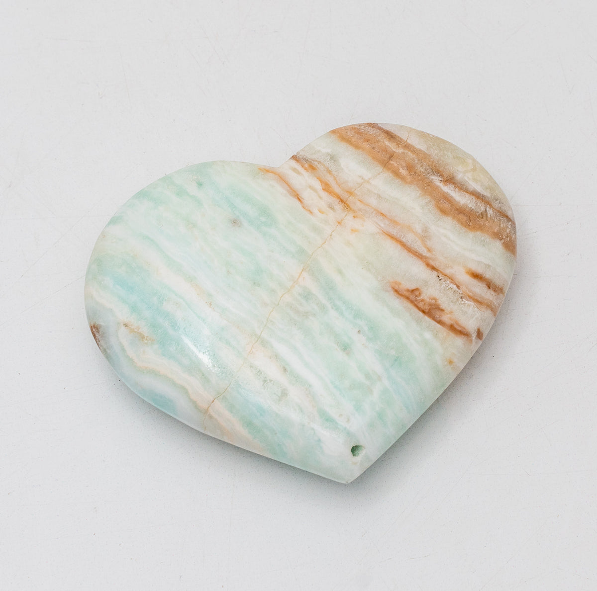 Caribbean Calcite Heart