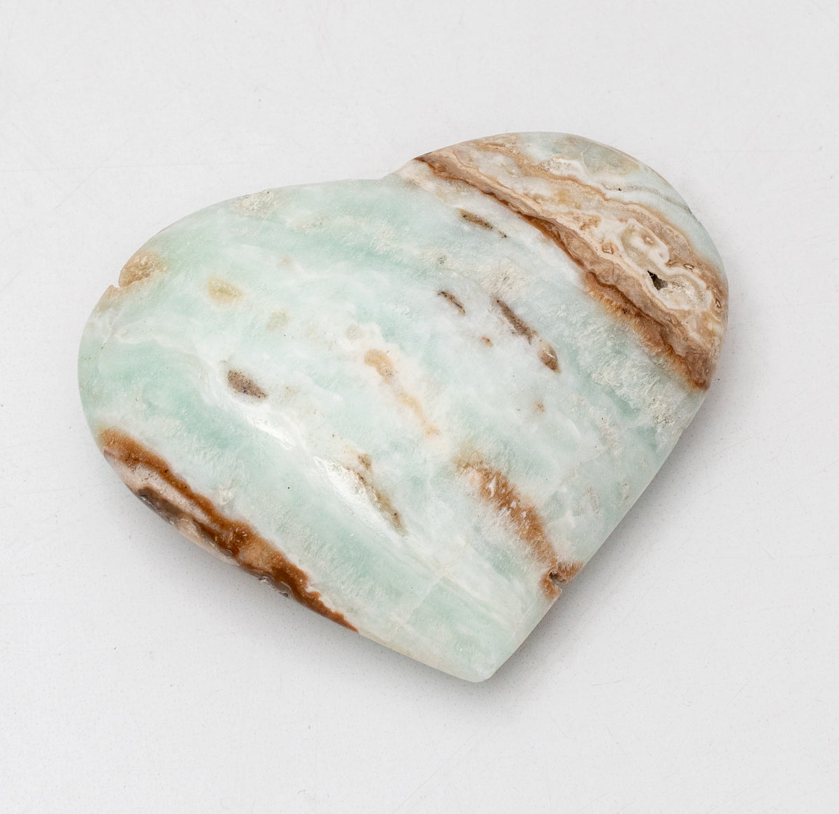 Caribbean Calcite Heart