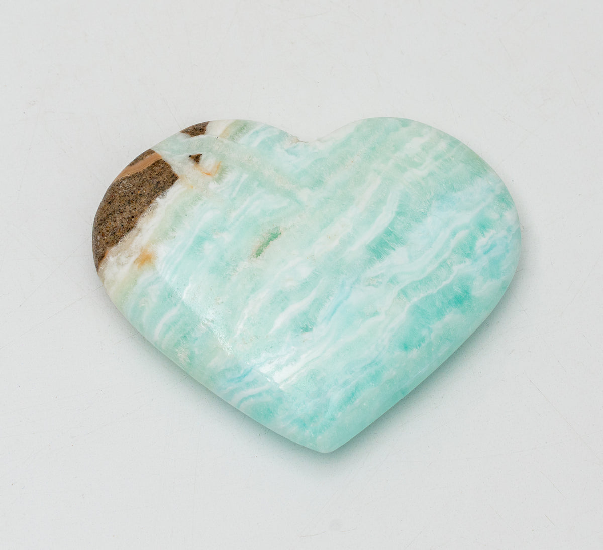 Caribbean Calcite Heart