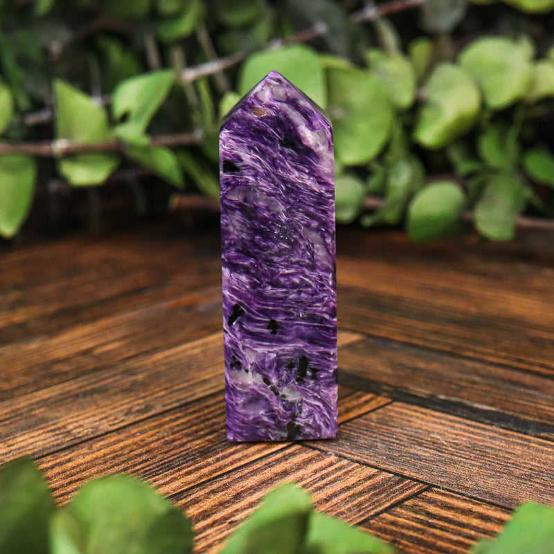 Charoite Obelisk