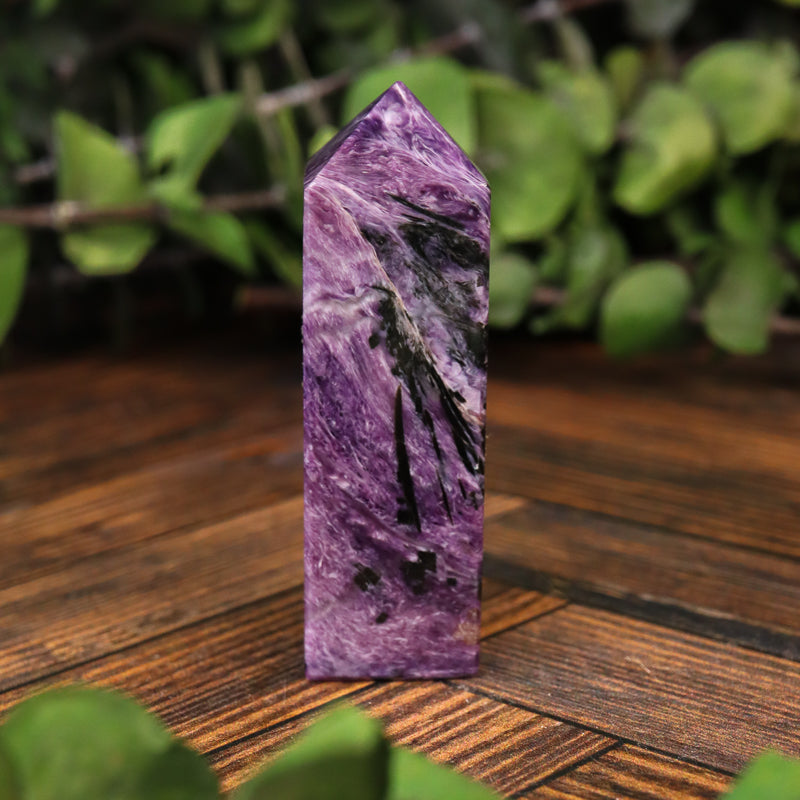 Charoite Obelisk