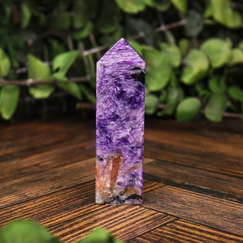 Charoite Obelisk