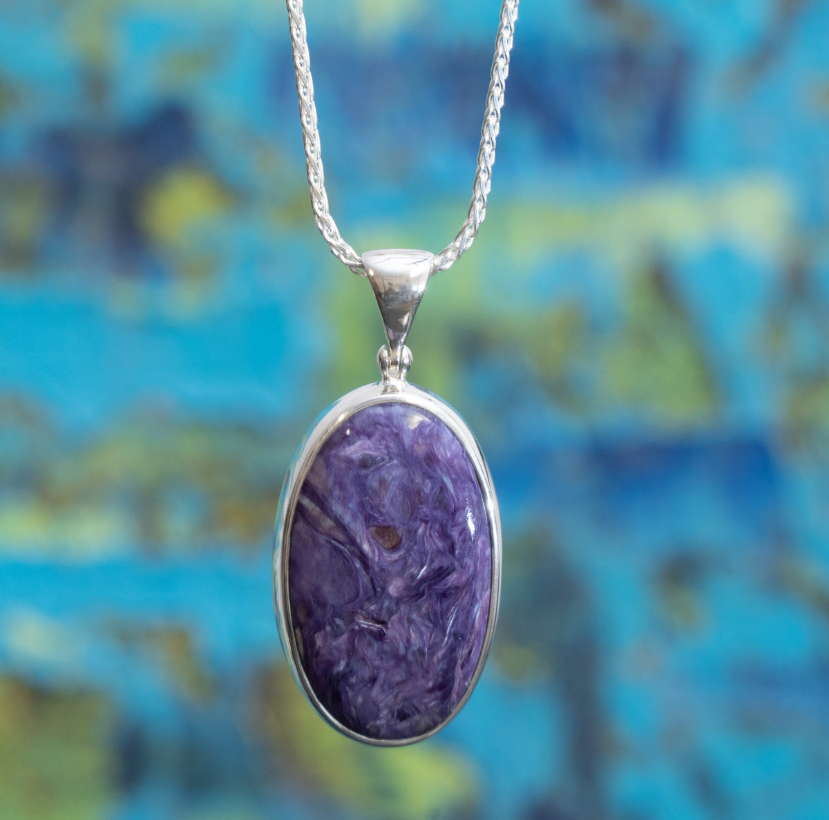 Charoite Pendant