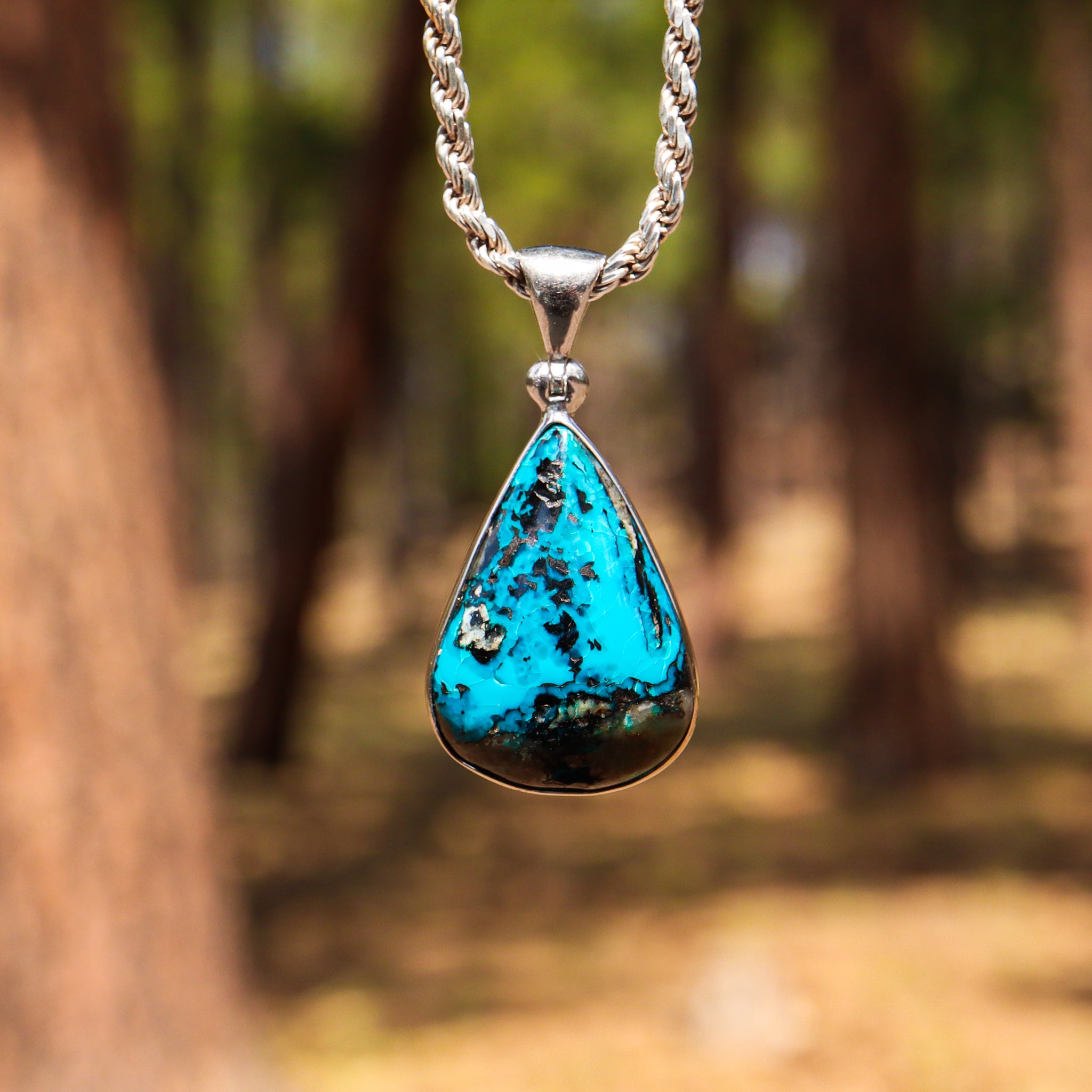 Chrysocolla Pendant