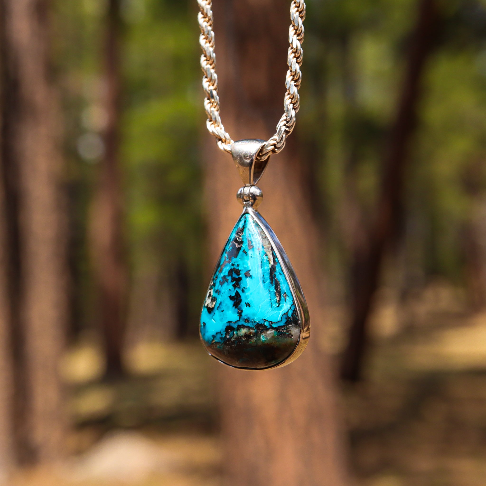 Chrysocolla Pendant