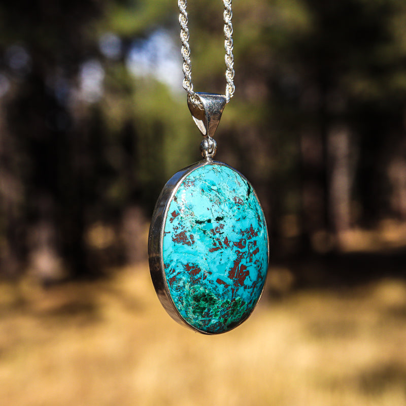 Chrysocolla Pendant