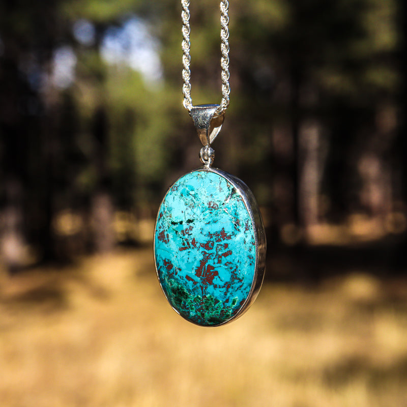 Chrysocolla Pendant