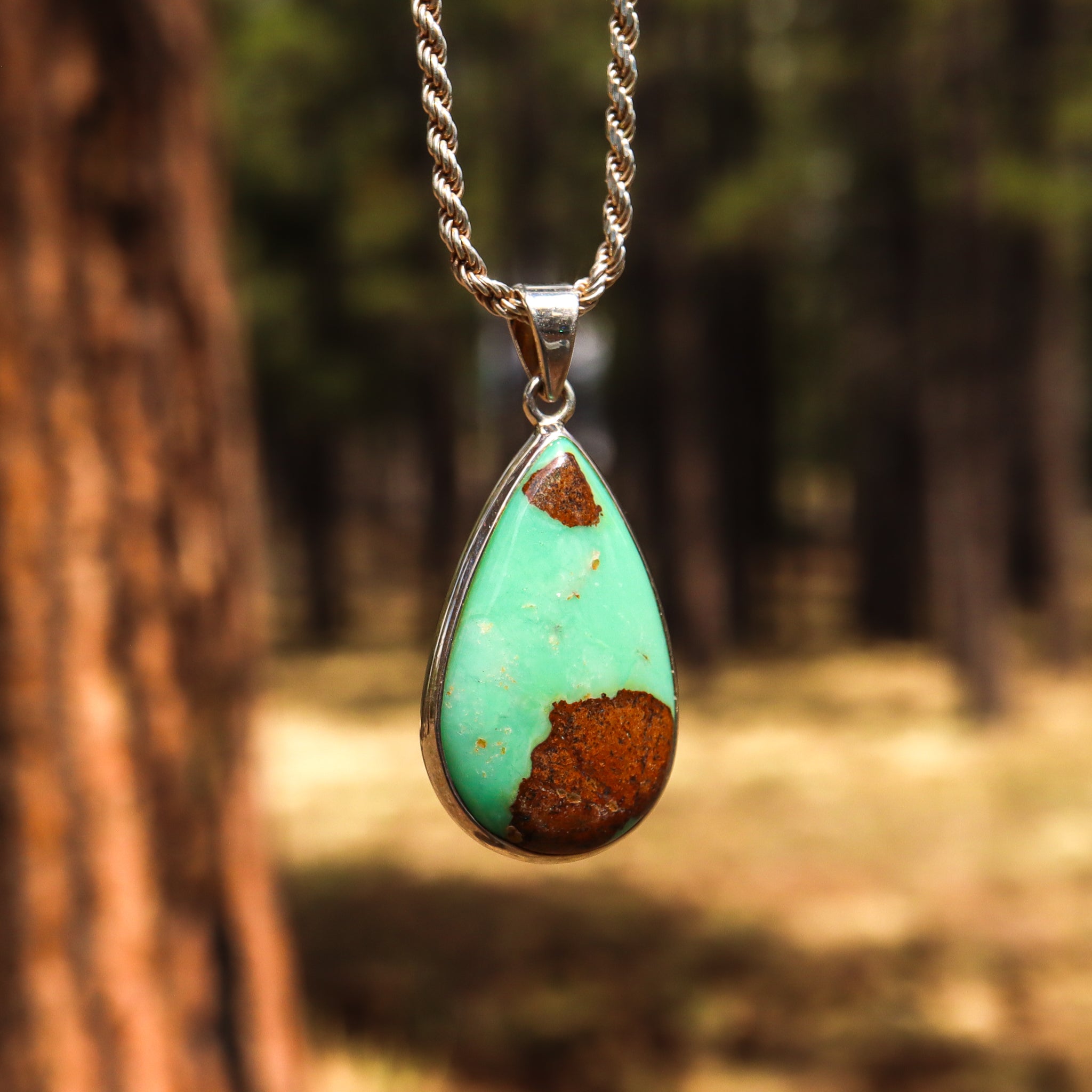 Chrysoprase Pendant