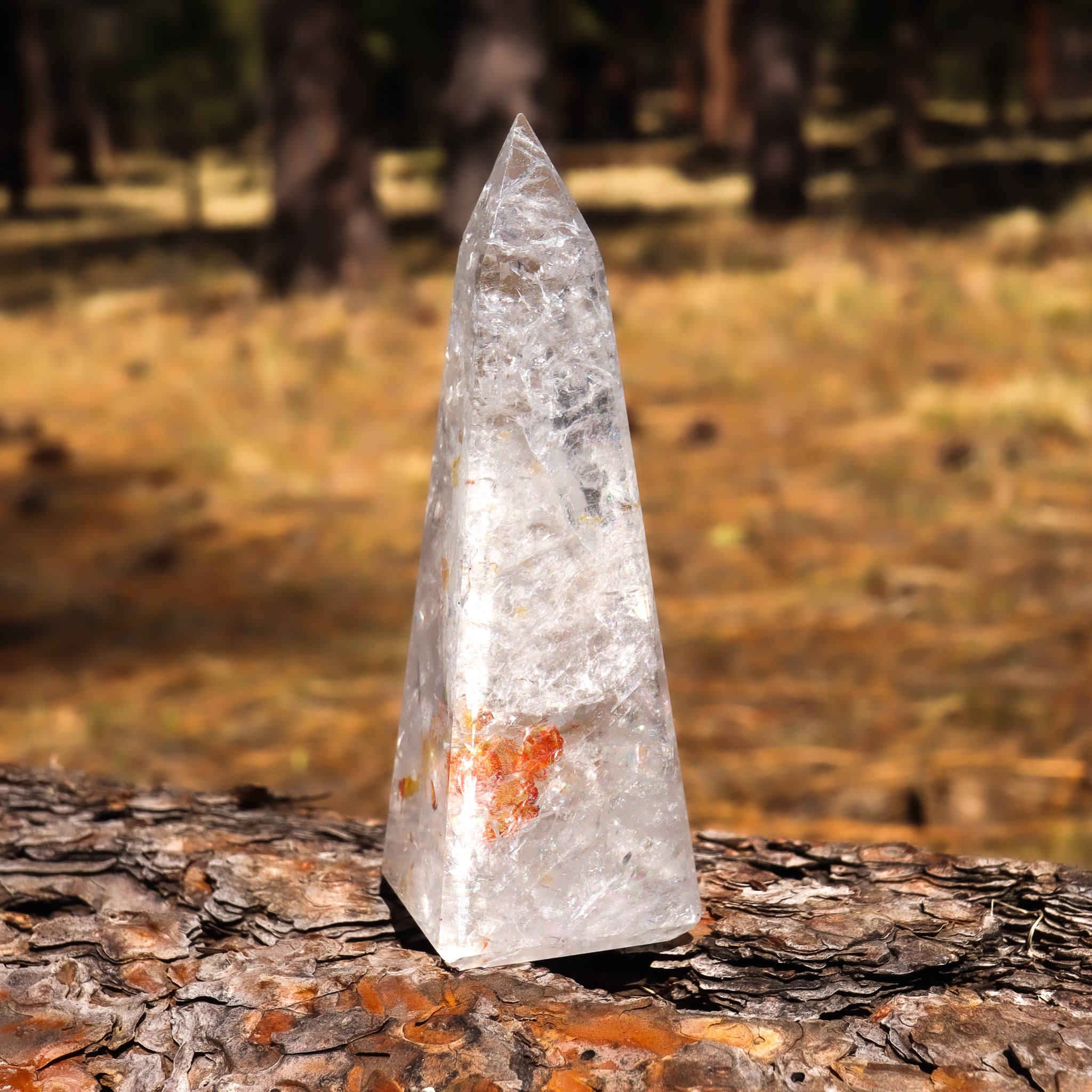 Clear Quartz Obelisk