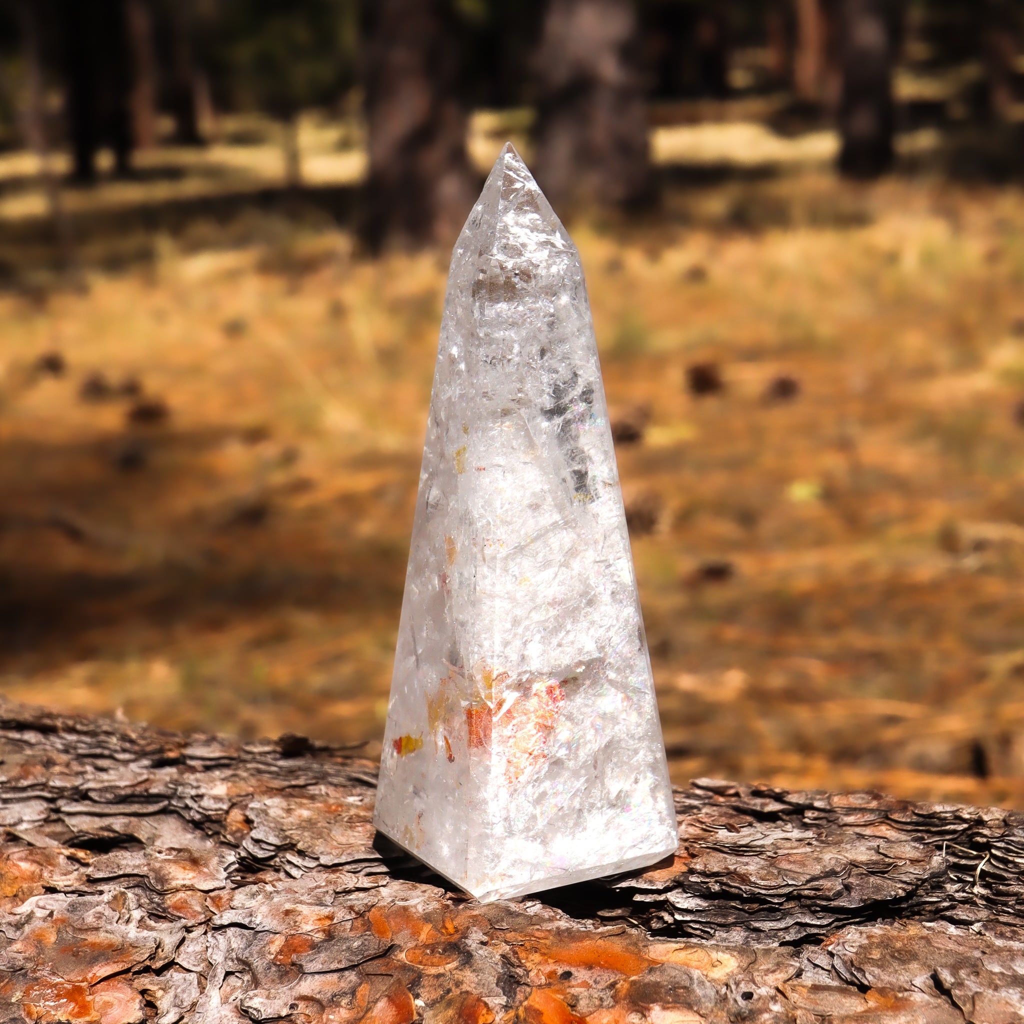 Clear Quartz Obelisk