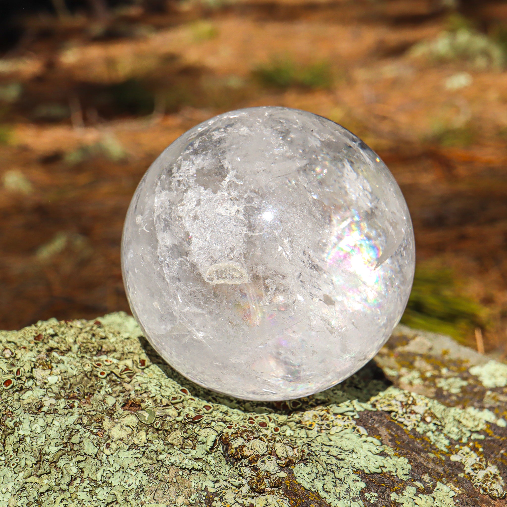 Large Clear Quartz Sphere