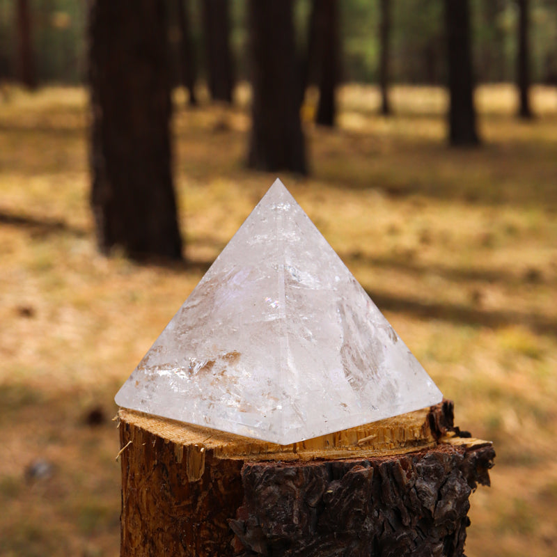 Clear Quartz Pyramid