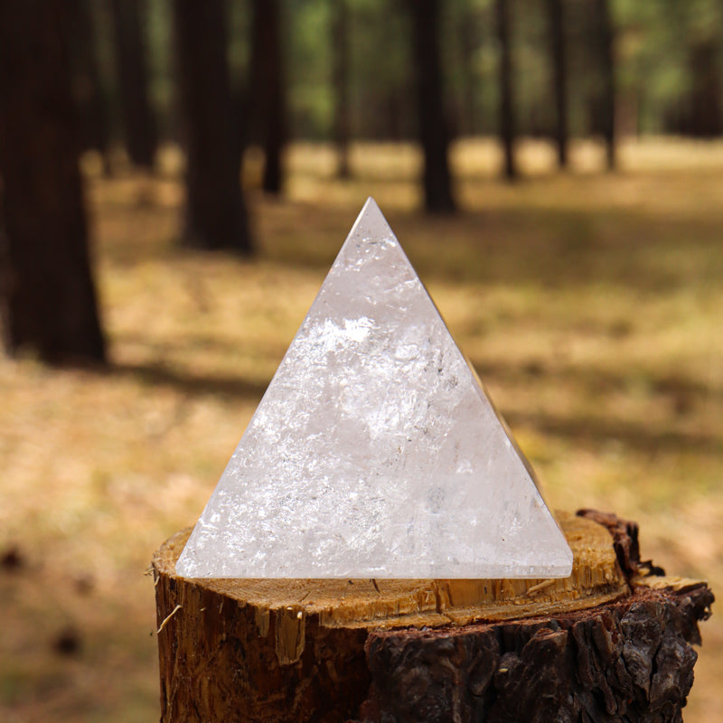 Clear Quartz Pyramid